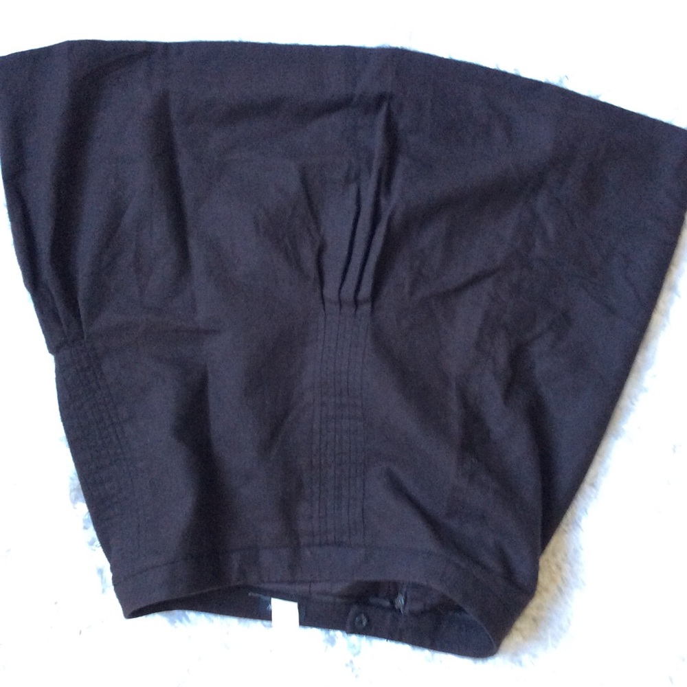 J. Crew women's skirt black Sz 8p mid low rise